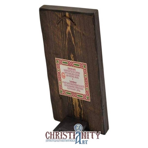 The Art of the Icon - Wholesale Religious Card - Saint Demetrios Silk Screen Icon – Aged Edge Wood2