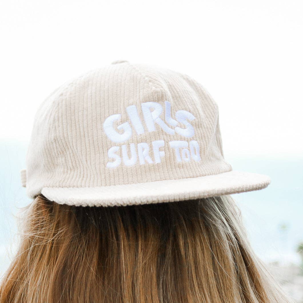 All Swell Surf - Wholesale Baseball Cap - Women's - Girls Surf Too Corduroy Hat2