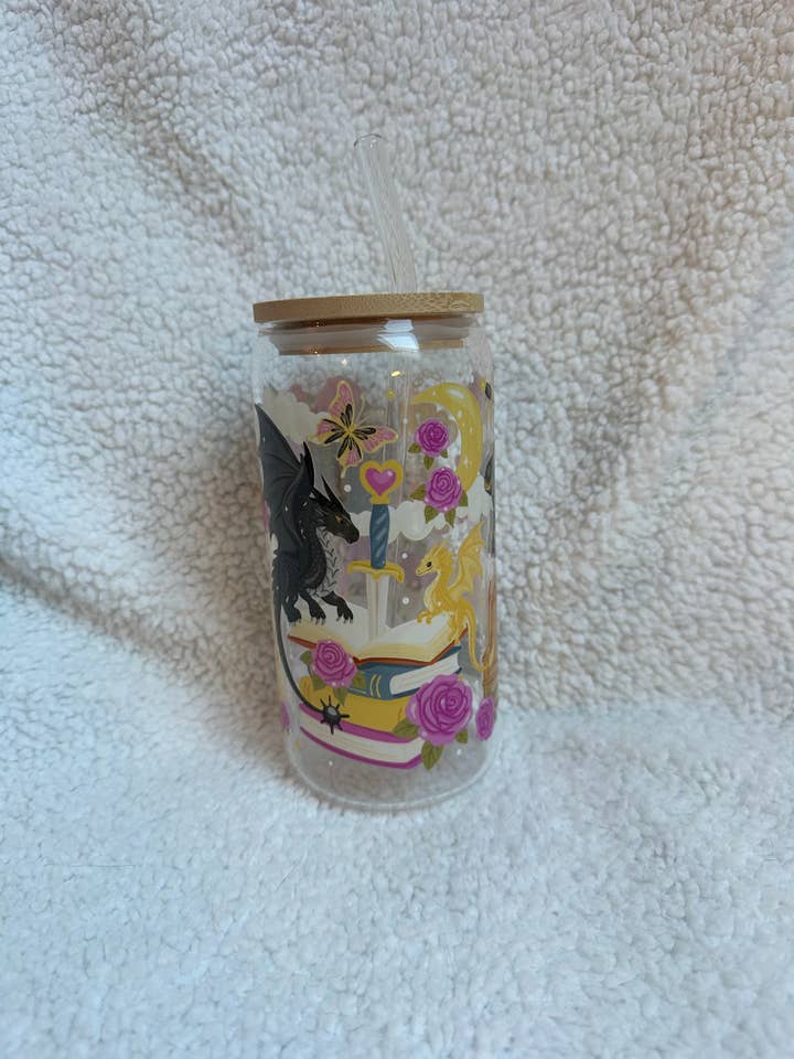 Tumbler Glass - Fourth Wing for wholesale by BookBijou
