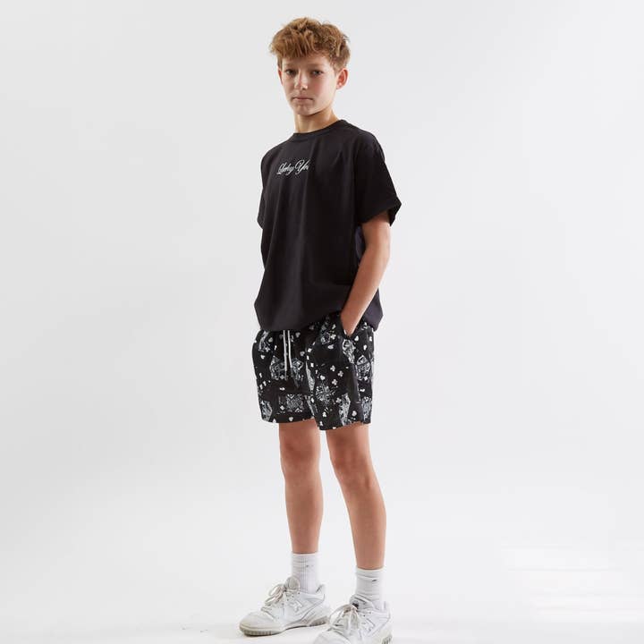 CASINO ROYALE SHORTS for wholesale by THE DRIP SHOP