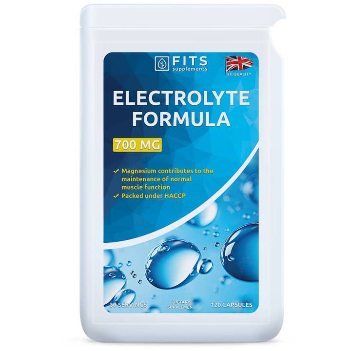 Elektrolyt 700 mg 120 kapsler for engroshandel hos FITS