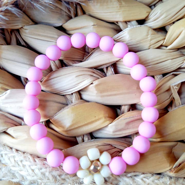 Happy by Lies - Wholesale Beaded Bracelet - Kids - Kinder armband Daisy single