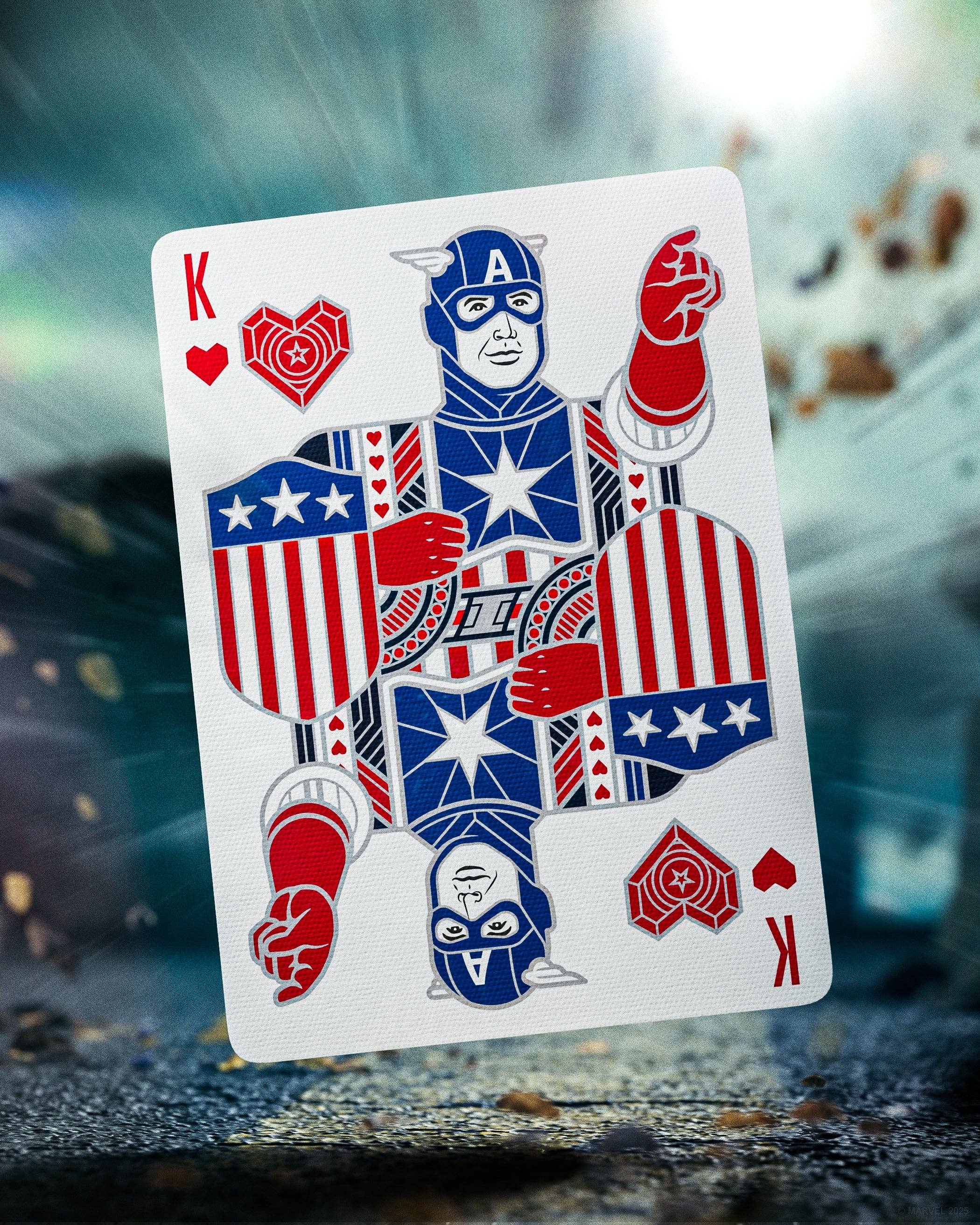 theory11 - Wholesale Playing Cards - Captain America Playing Cards1