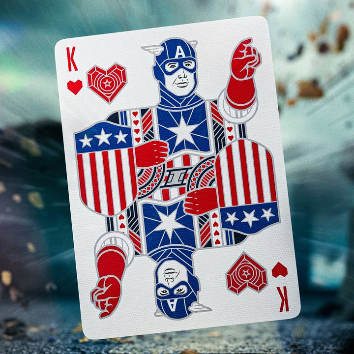 theory11 - Wholesale Playing Cards - Captain America Playing Cards1