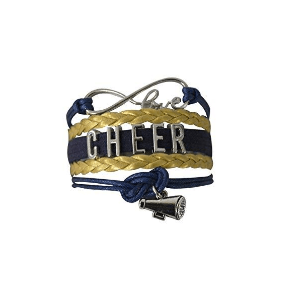 Sportybella - Venta al por mayor Pulseras de abalorios/colgantes - Pulsera Cheer Charm, disponible en 22 colores del equipo18