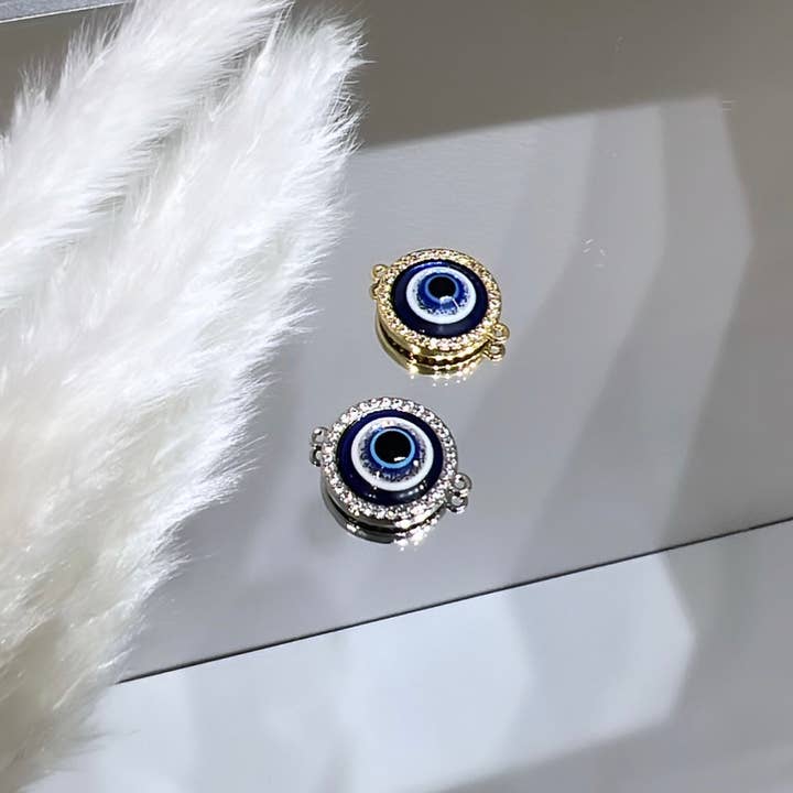 Rundt onde øje charm for engroshandel hos Glam Bar Bazaar