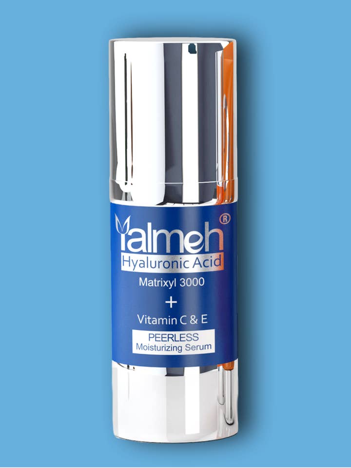 Fórmula avançada de soro de ácido hialurônico processado a frio Yalmeh Naturals® por atacado de Yalmeh Naturals®