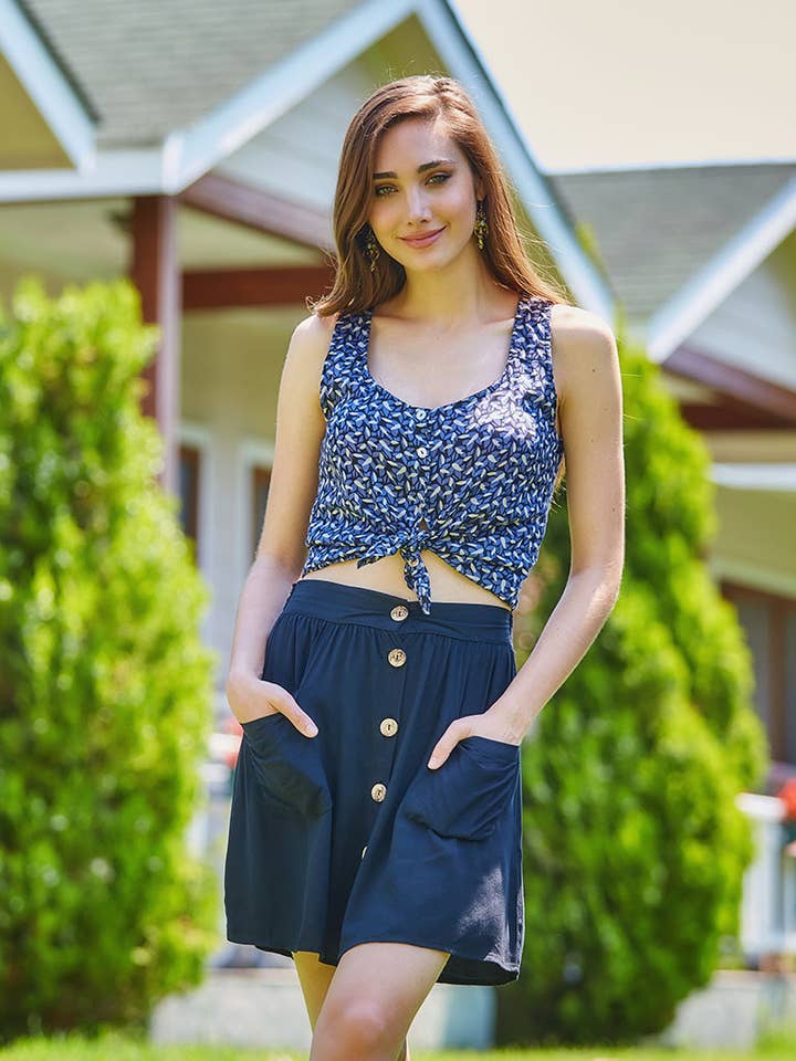 Black Mini Skirt for wholesale by BohoClandestino