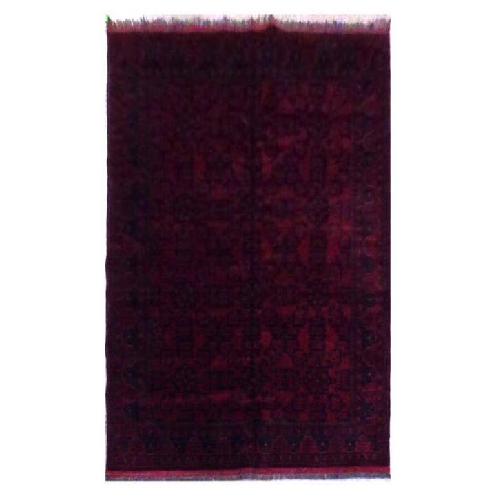 Afghani håndknyttede tæppe lavet med naturlig uld og bomuld 78 x 56 cm Abc2005 for engroshandel hos Pandora rugs