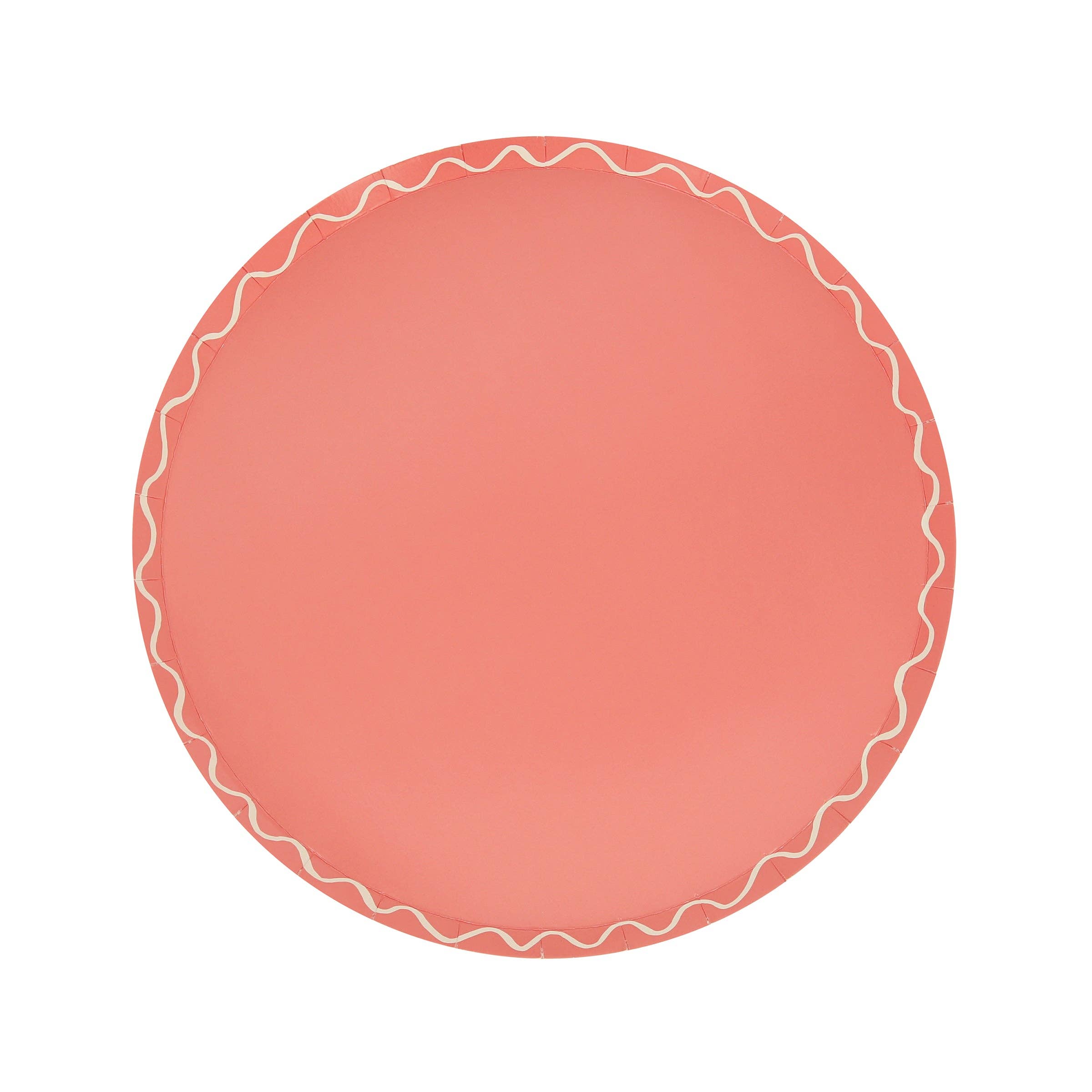 Meri Meri – wholesale Disposable plate – Mixed Wavy Line Side Plates6