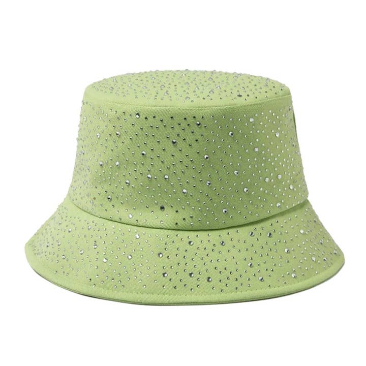 Cappello da pescatore in ebano verde per la vendita all'ingrosso da parte di Natalie Mills