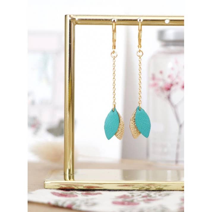 May & June - Vendita all'ingrosso Orecchini pendenti - Orecchini Mino - Turchese