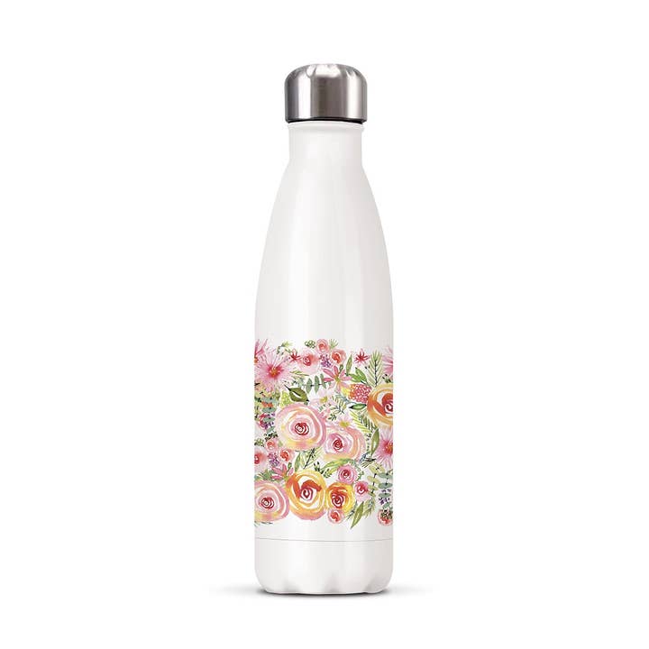 Isotherme Flasche 500 ml - Spring Floral für den Großhandel von Hirondelle & Cie