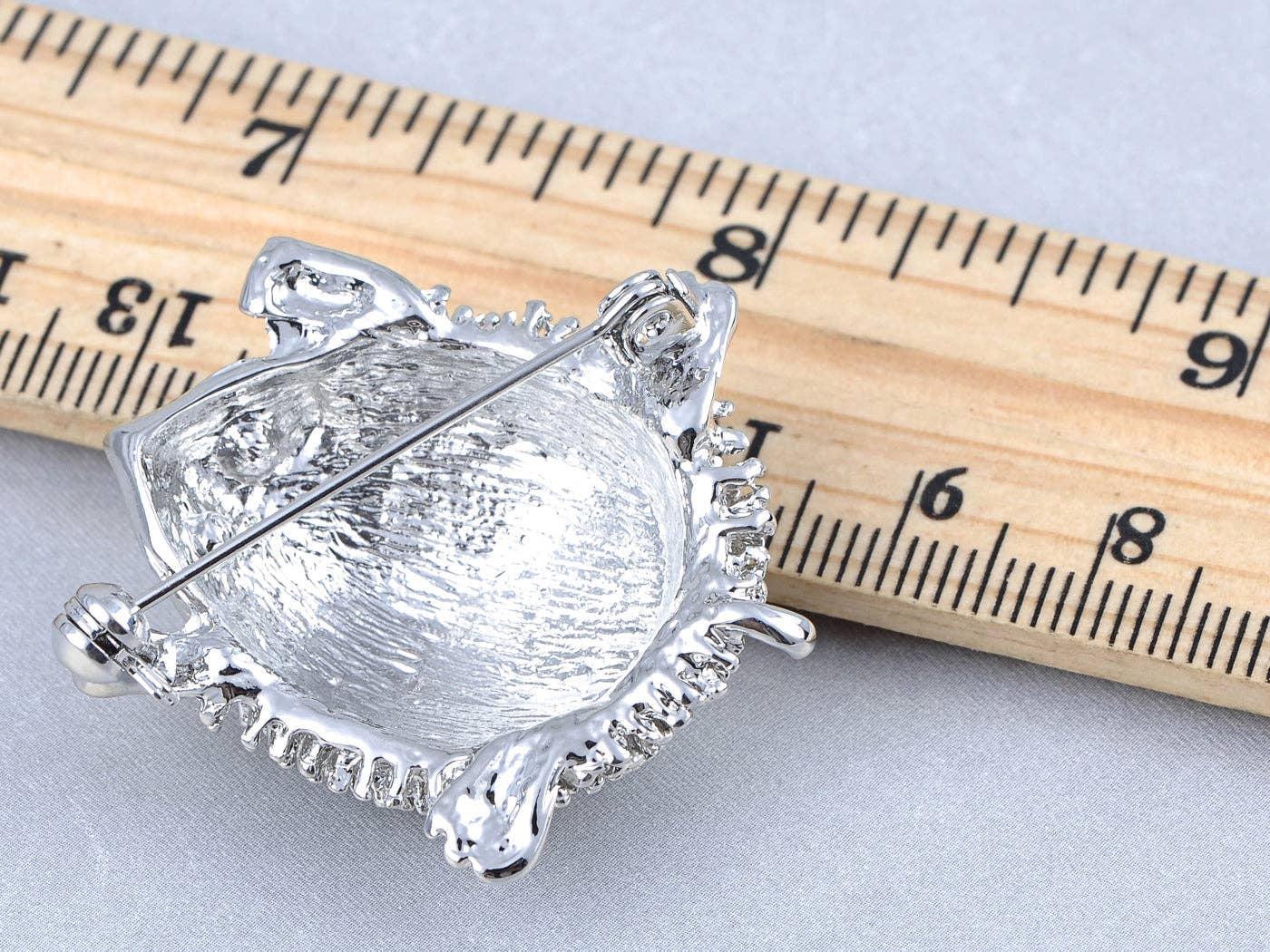 AK Brand - Wholesale Brooch - Blue Hedgehog Porcupine Critter Animal Brooch Pin2