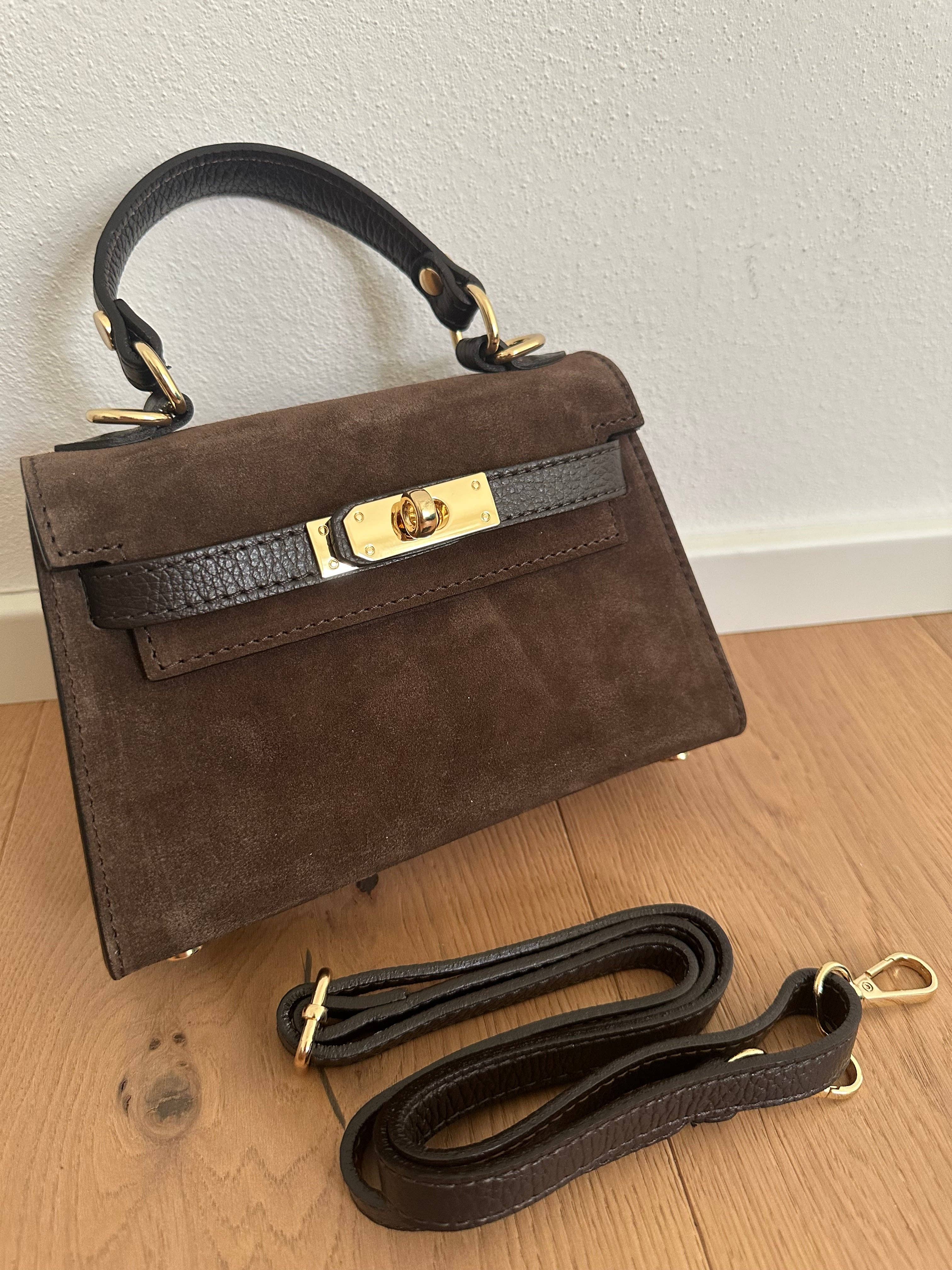 Zhade – wholesale Top handle bag – women's – MINI K- suede0