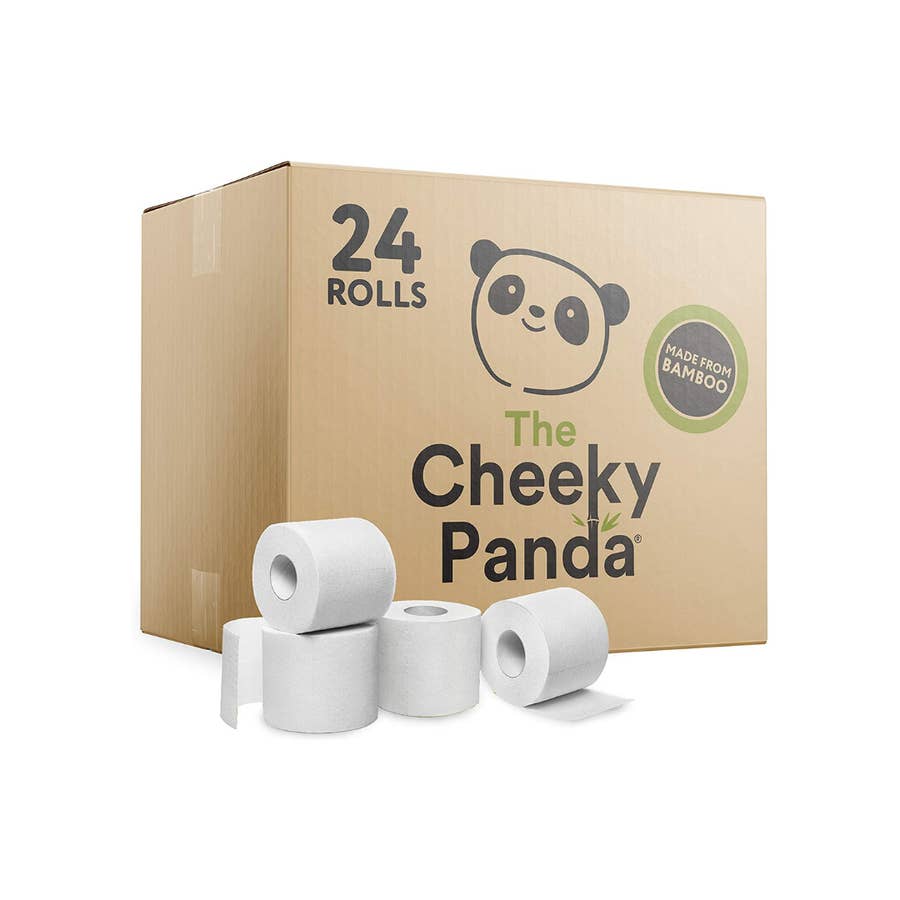 Reel Premium Bamboo Toilet Paper 24 roll Box