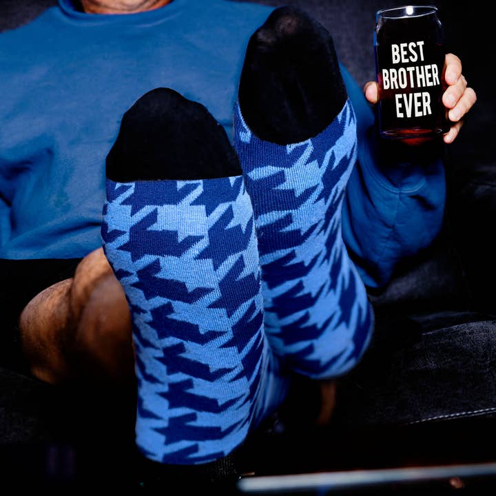 Pavilion - Wholesale Beer Glass/Mug - Best Brother - 16 oz Beer Can Glass and Sock Set1