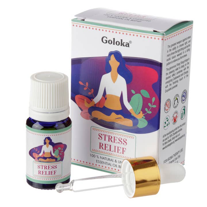 Goloka natuurlijke essentiële oliemix voor stressverlichting voor wholesale door Puckator EU
