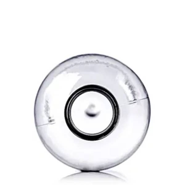 TOA Waters - Wholesale Atomizer Bottle - 12 oz clear PET Plastic Boston Round Bottle with 28-410 Neck1