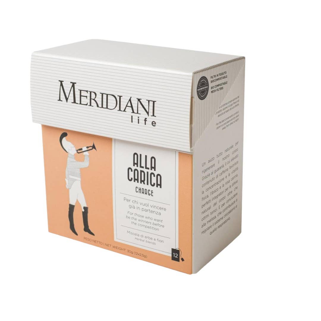 pirotta srl - Wholesale Health/Detox Tea - A16 | Merdiani Charge Herbal Tea in Filters Pack of 12 Pcs.0
