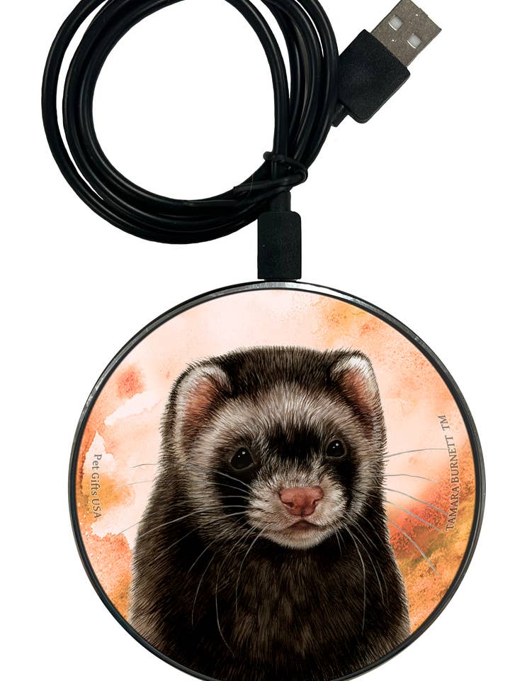 Iller Svart Sabel - Zoomies Telefonladdare för wholesale av Pet Gifts USA, LLC