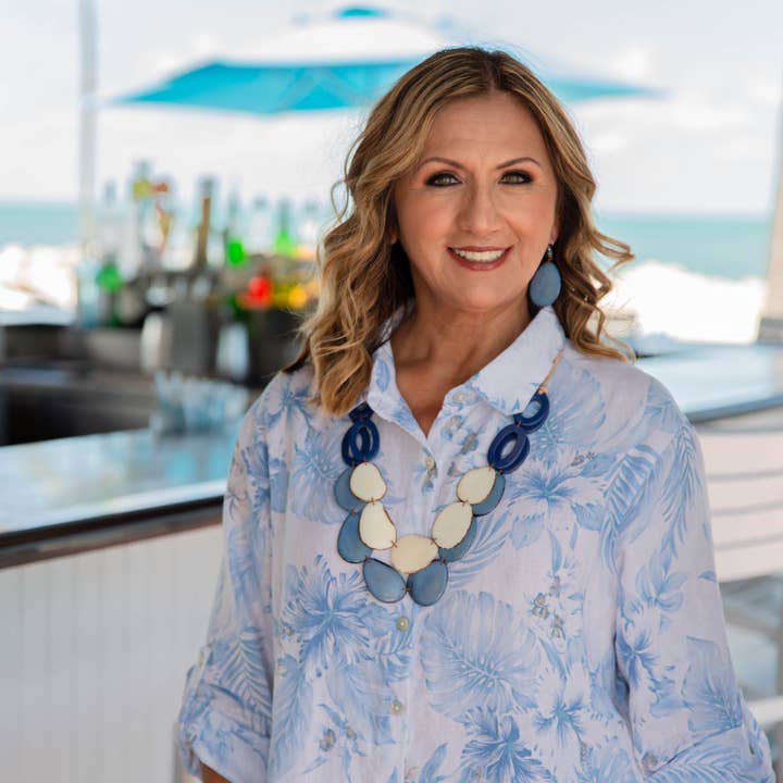 Organic Tagua Jewelry - Wholesale Bib Necklace - Africa Necklace7