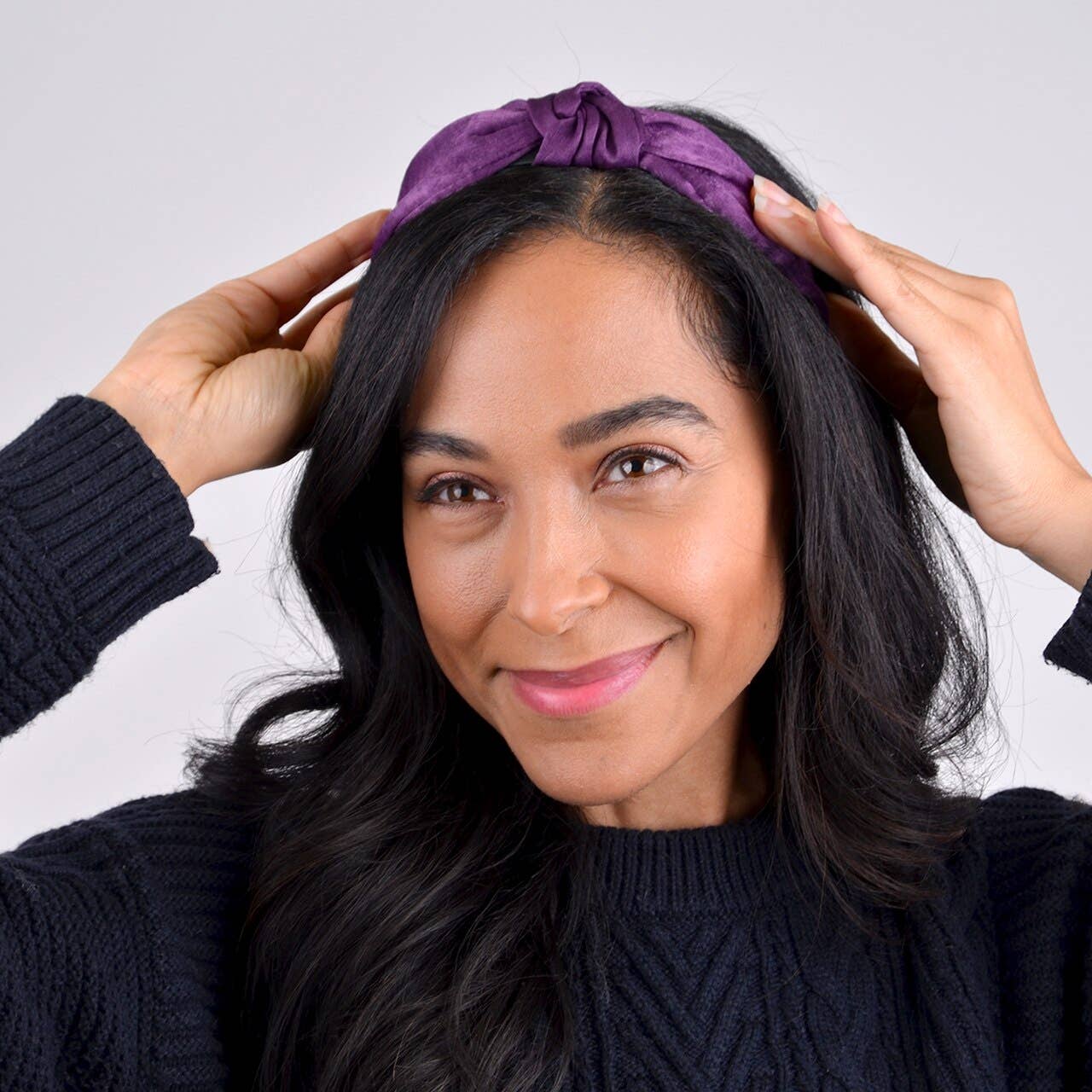 Selini New York - Wholesale Fashion Headband - Women's - Solid Color "C" Shaped Head Band8