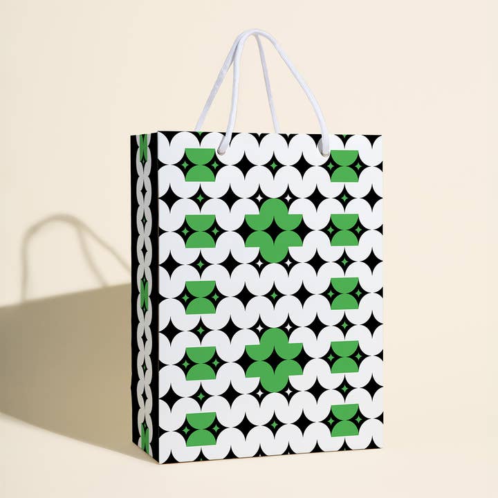 Mod Interlock Gift Bag for wholesale by paper&stuff
