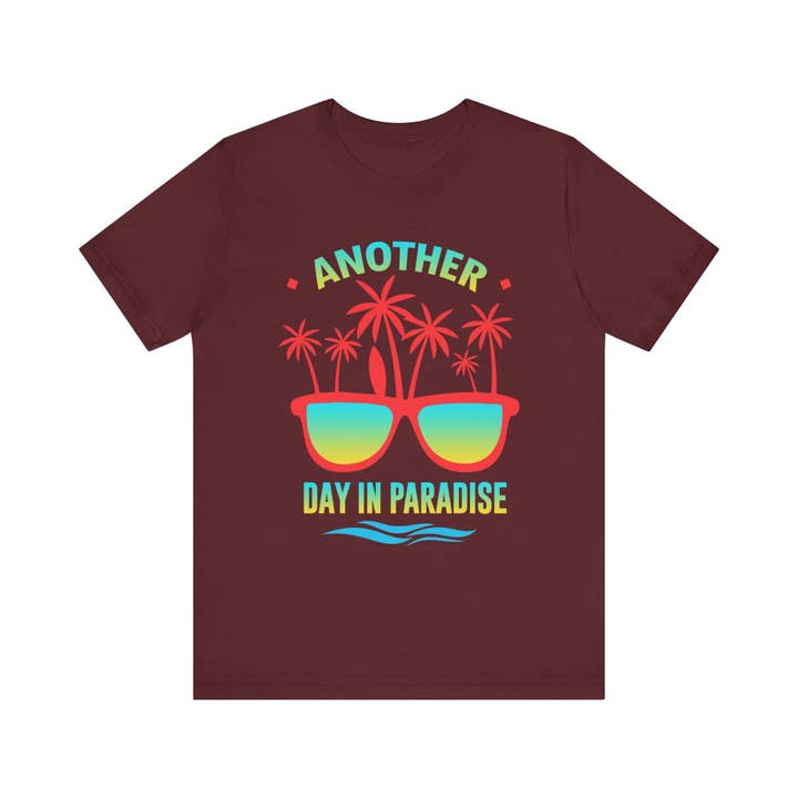 RC'nSONS - Wholesale Screen Printed T-Shirt - Unisex - Another Day In Paradise Unisex Tee49