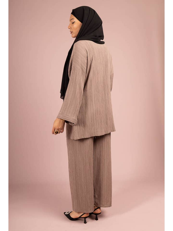 IDEAL OUTFIT - Wholesale Top & Pant Set (NOT Loungewear) - Women's - Abaya set ref:2335 FF-59PAN9