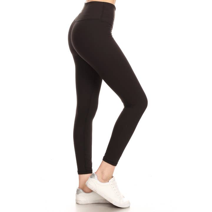 Leggings Depot – wholesale Sport-/loungeleggings – Dam – Activewear Leggings med hög midja - Dold innerficka