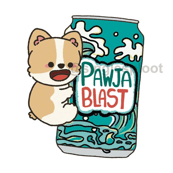 Ciondolo per scarpe Pawja Blast Corgi per la vendita all'ingrosso da parte di Single Sploot