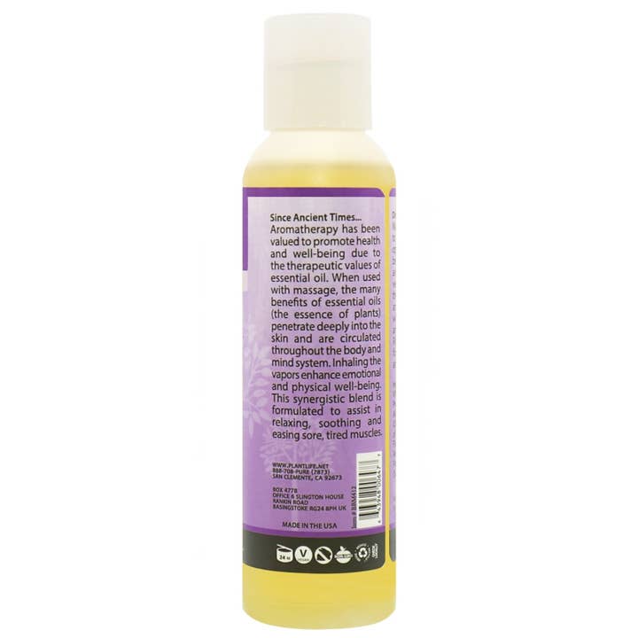 Plantlife - Wholesale Massage Oil/Gel - Sore Muscle Massage Oil