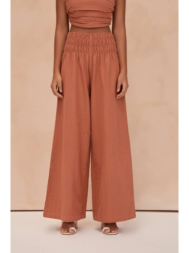 BEFORE ANYONE ELSE - Wholesale Pants - Women's - SIENNA PANT - DESERT CORAL