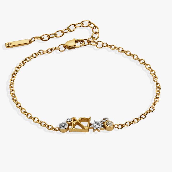 Sagittarius Zodiac Inline Bracelet for wholesale by Alex and Ani