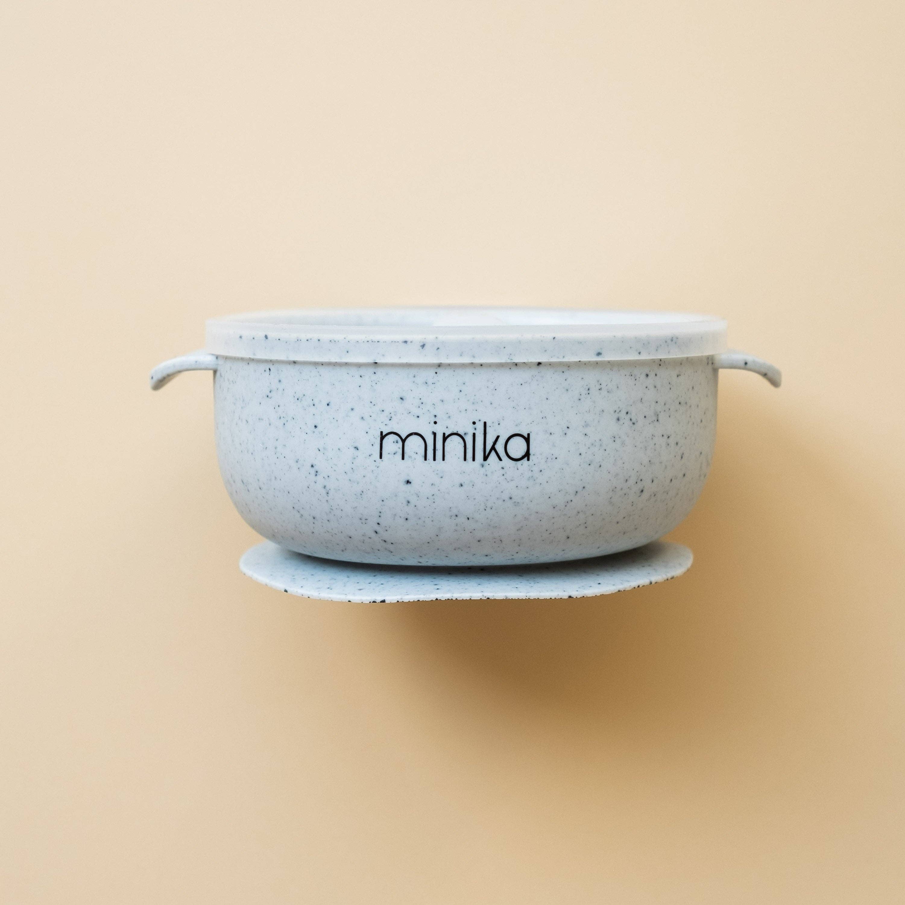 Minika – wholesale Bowl – Silicone bowl with lid - Ice