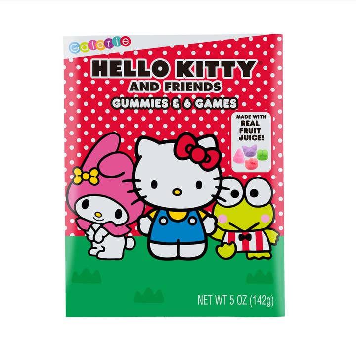 Galerie Candy and Gifts - Wholesale Gummy - Hello Kitty Gummies & 6 Games Box 12 Ct. Case