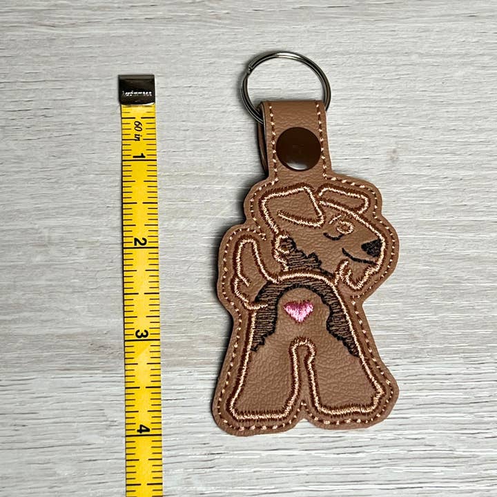 Creaticore Studio - Wholesale Keychain - Unisex - Airedale Terrier Dog Breed Keychain, Dog Gifts for Humans