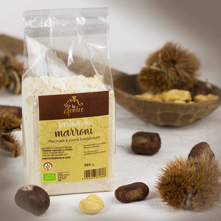 La Fenice – wholesale Mjöl – Kastanjemjöl, tillverkat i Toscana IT, glutenfritt, vegan
