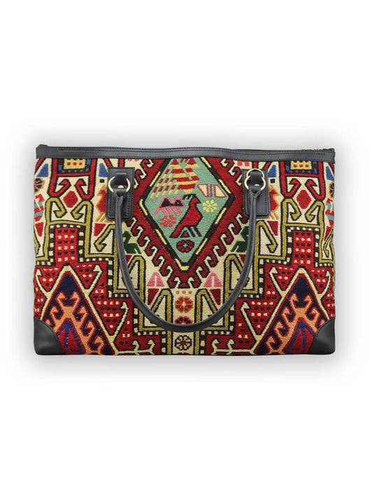 Sumak Kilim Weekendtas voor wholesale door Artemis Design Co.
