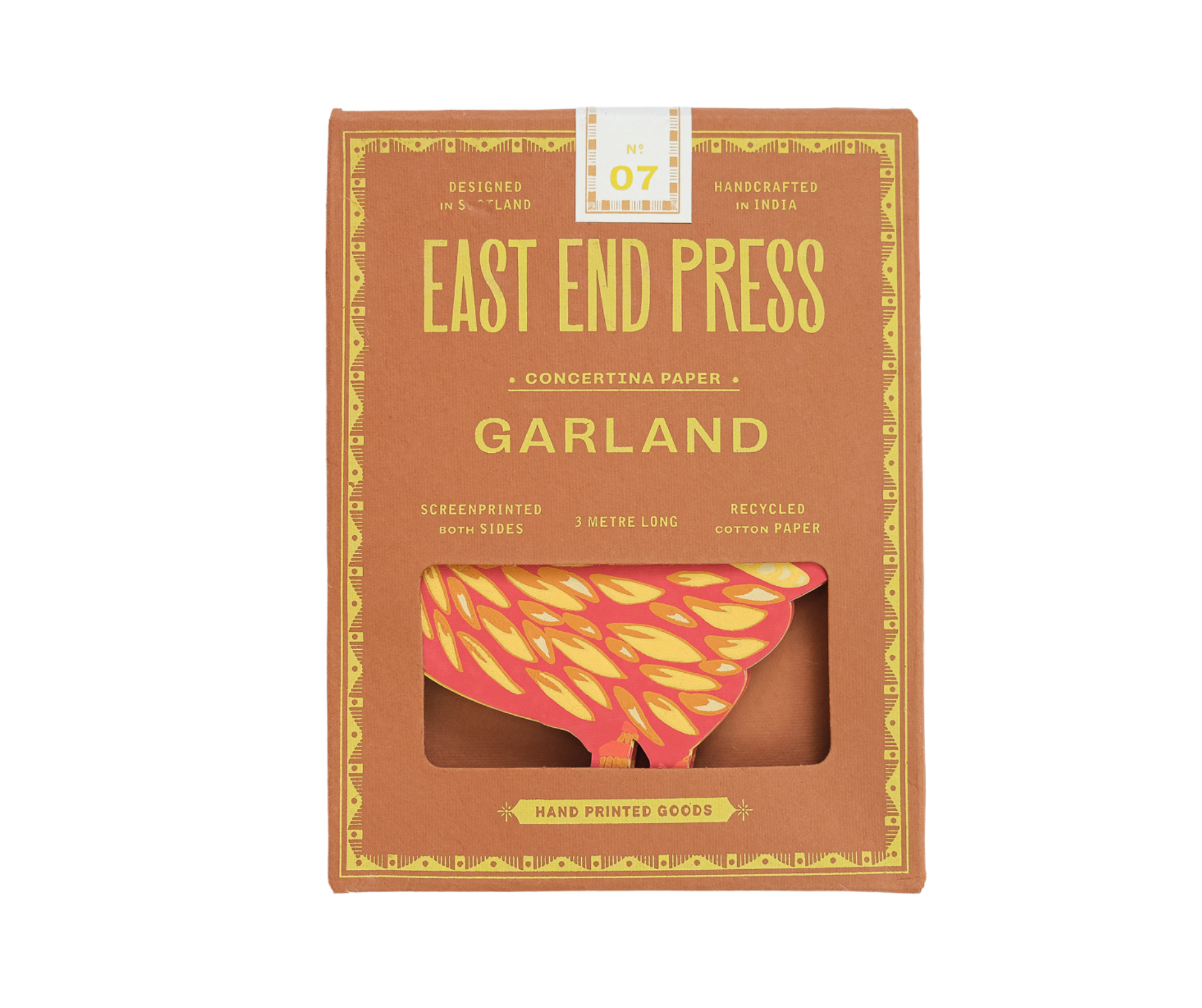 East End Press - Vendita all'ingrosso Bandierine/Ghirlande - Ghirlanda Chickens Concertina8