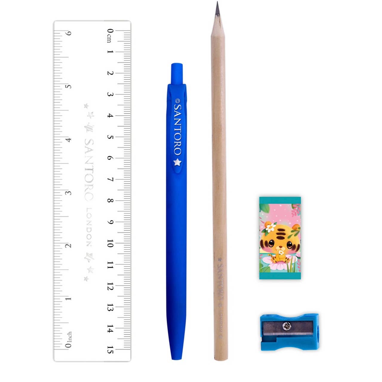 Santoro London – wholesale Notebook – Bangoberry - A5 Notebook With Stationery - Tiggy Tiger4