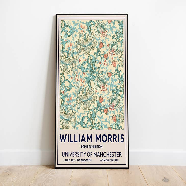William Morris - Birds Exhibition Poster