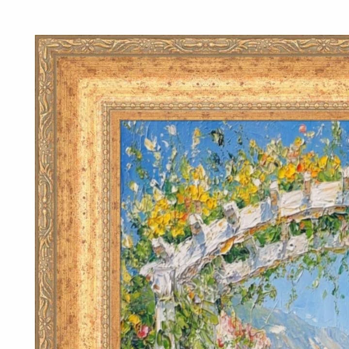 Wide Antique Gold Victorian 22x22 Picture Frame for wholesale by Modern Memory Design Picture Frames