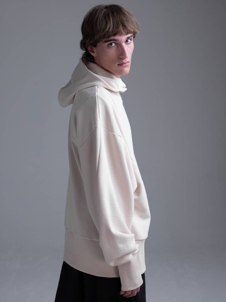 Felpa Con Cappuccio E Costina Alta per la vendita all'ingrosso da parte di Lerz