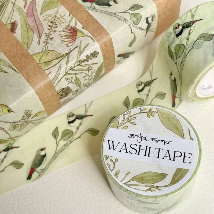 Bridget Farmer Printmaker - Wholesale Washi tape - Diamond Firetails Washi (30mm)1