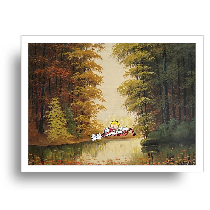 Calvin Autumn målningstryck för wholesale av La Barbuda - No U.S. custom fees