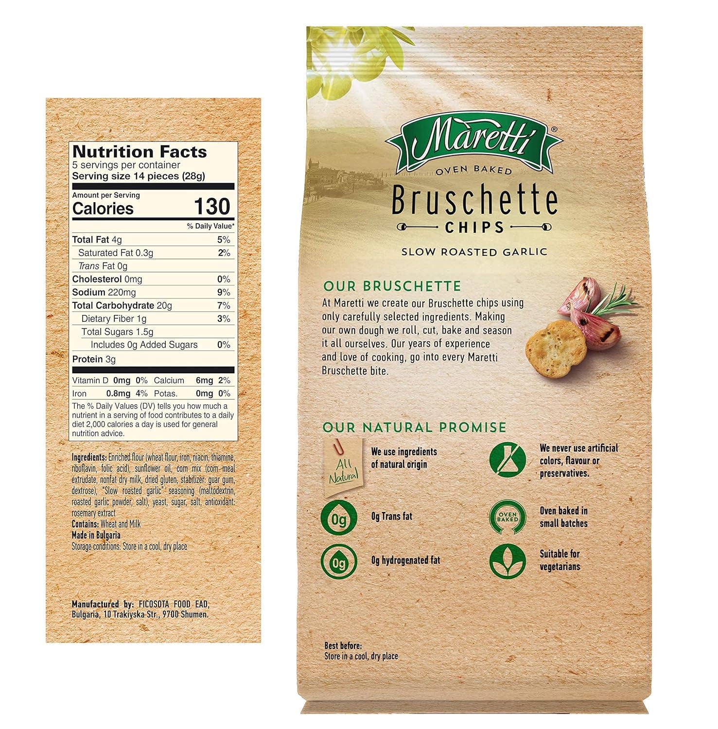 Horizon Top Market - Wholesale Crackers - Bruschette, Slow Roasted Garlic5