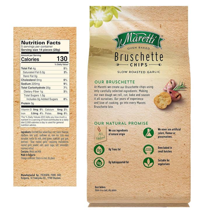 Horizon Top Market - Wholesale Crackers - Bruschette, Slow Roasted Garlic5