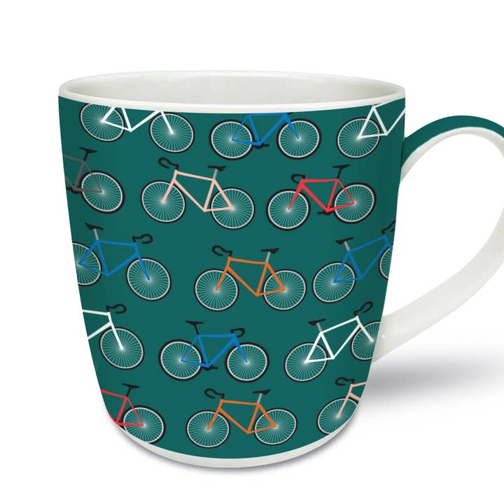 Cycling Mug for wholesale by Smiling Faces